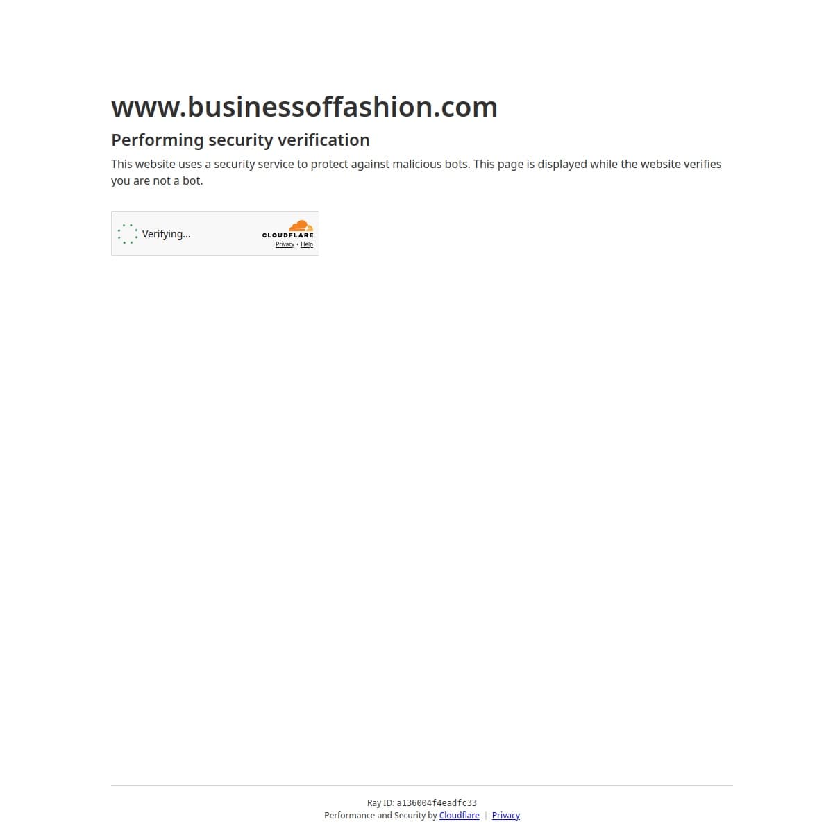 Business of Fashion article thumbnail